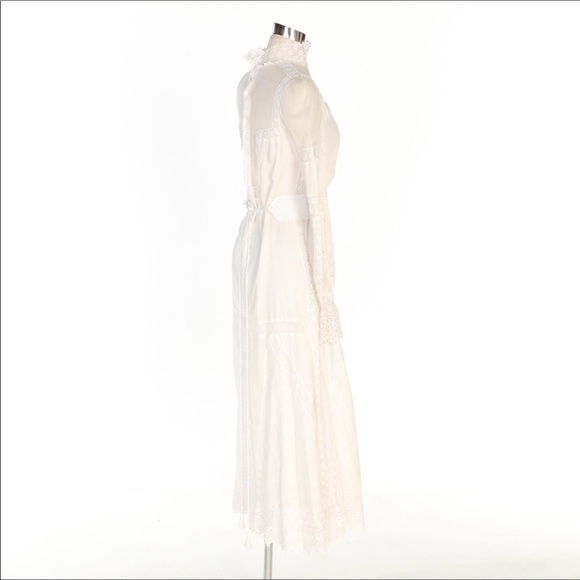 VTG 1970 GIORGIO DI ST D’ ANGELO EDWARDIAN DRESS. - Picture 6 of 8